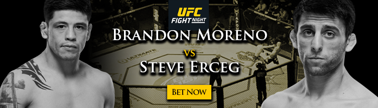 UFC Fight Night: Moreno vs. Erceg Betting
